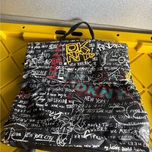 DKNY Multicolor Urban Print Backpack